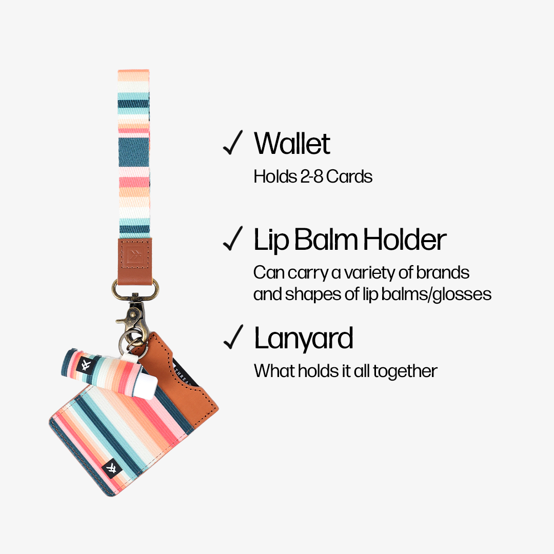 Vertical Leather Wallet Trifecta Bundle - Renae - Thread®