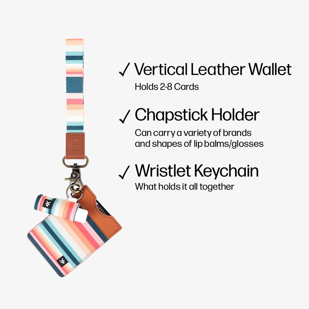 Vertical Leather Wallet Trifecta Bundle - Renae - Thread®