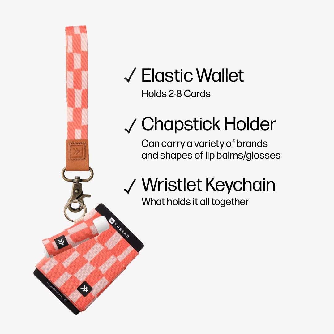 Elastic Wallet Trifecta Bundle - Scout Peach - Thread®