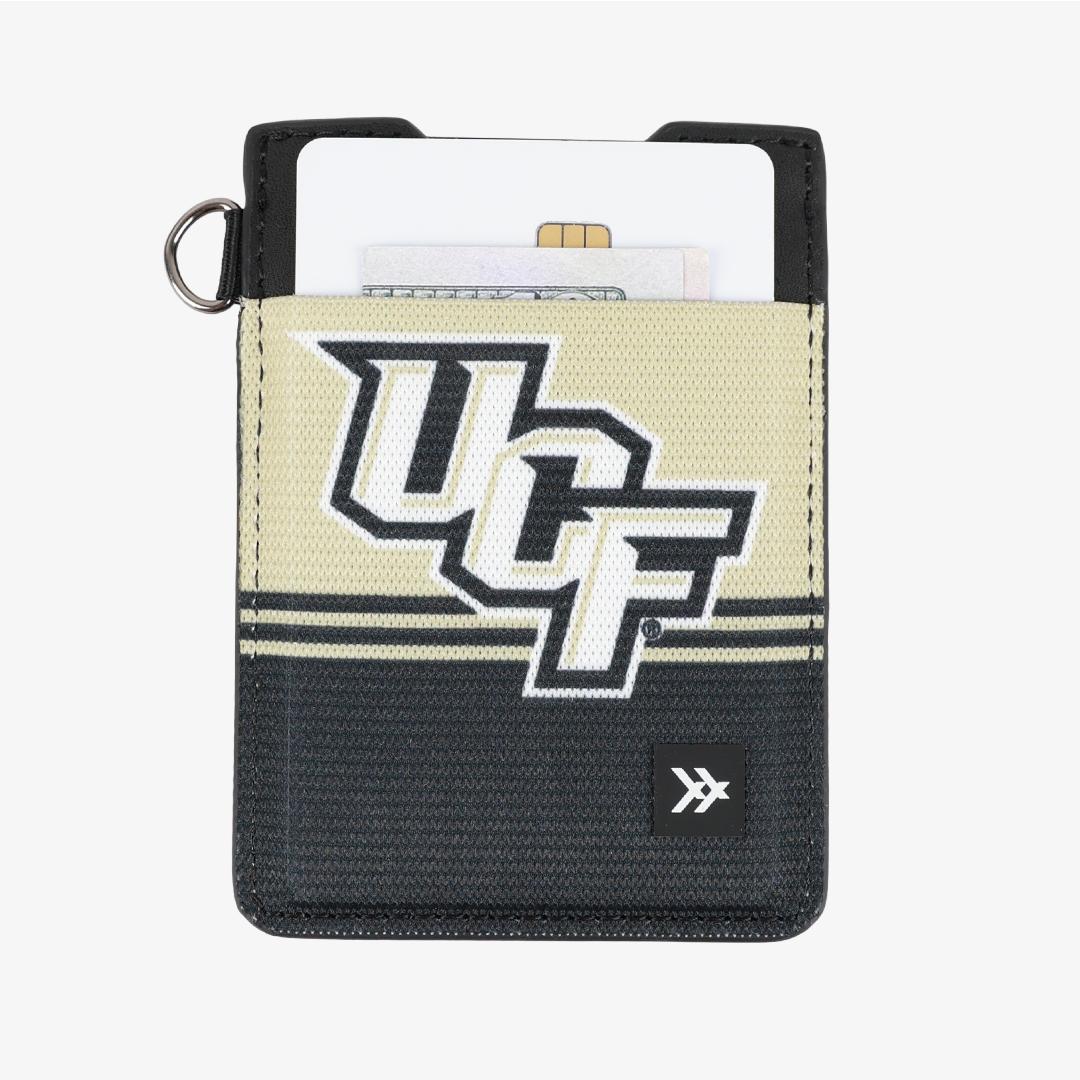 Vertical Leather Wallet - UCF Knights - Thread®