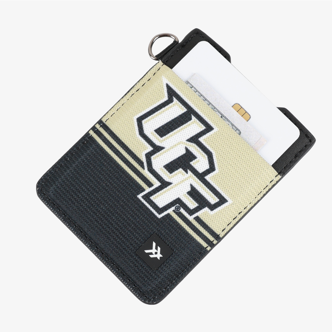 Vertical Leather Wallet - UCF Knights - Thread®