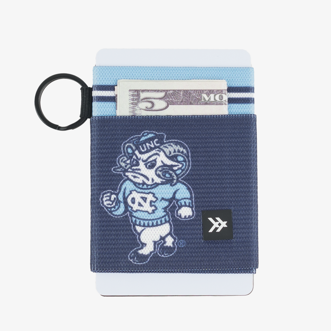 Elastic Wallet - University of North Carolina Navy - Thread®