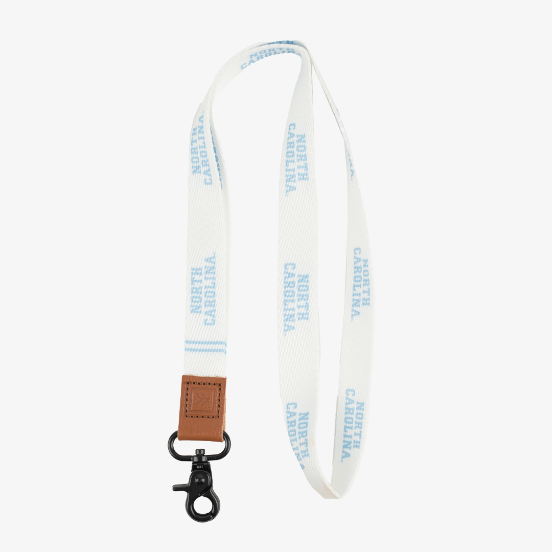 Neck Lanyard - University of North Carolina White - Thread®