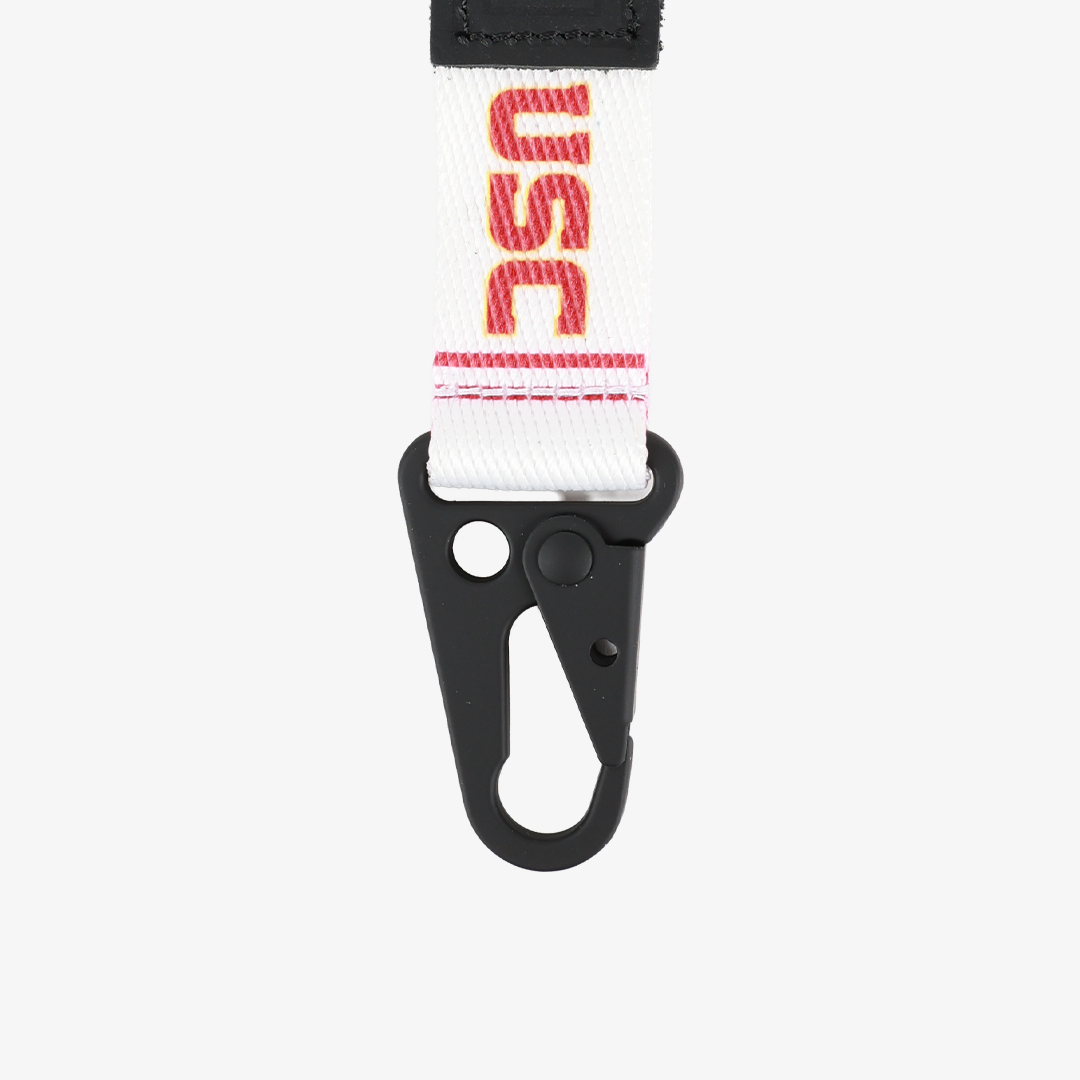 USC White - Keychain Clip