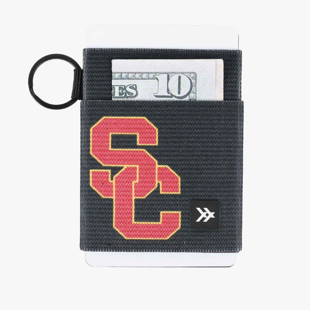 Elastic Wallet - USC Black - Thread®