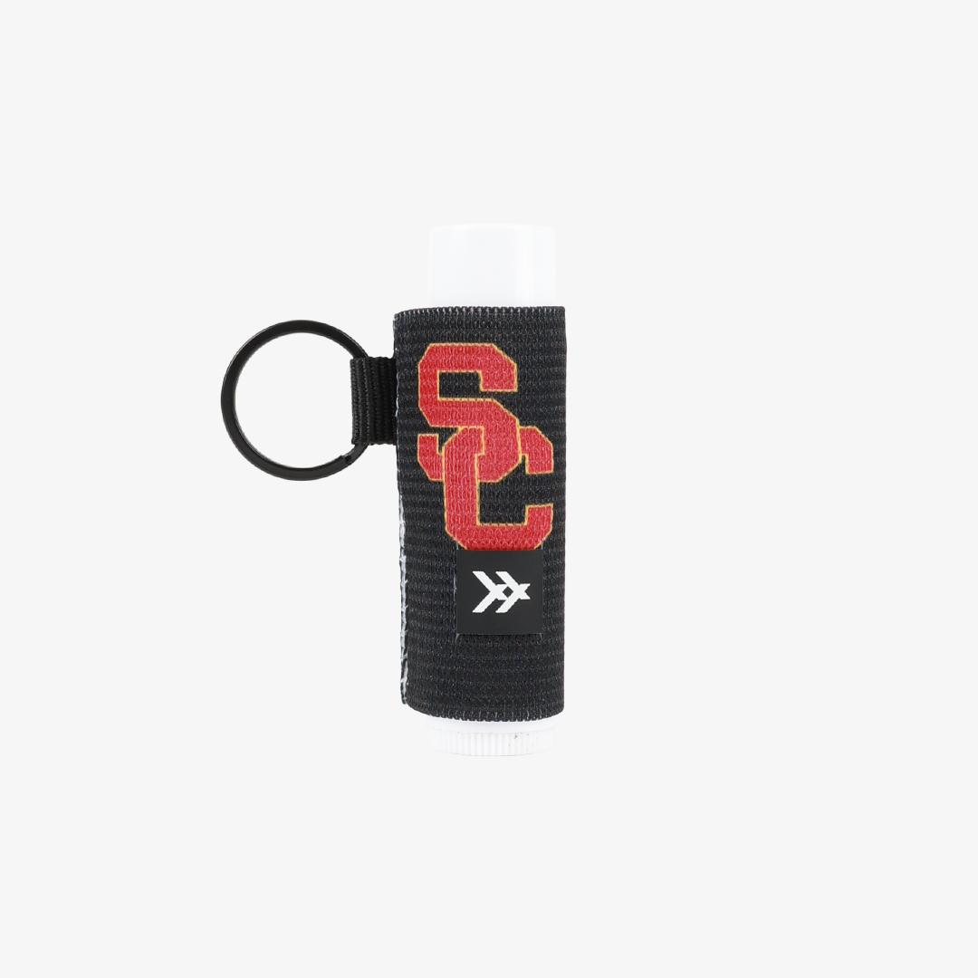 Chapstick Holder Keychain - USC Black - Thread®