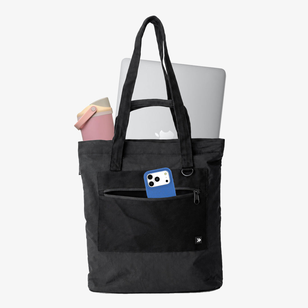 Black - Utility Tote Bag