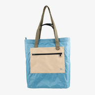 Olive/Surf Blue - Utility Tote Bag