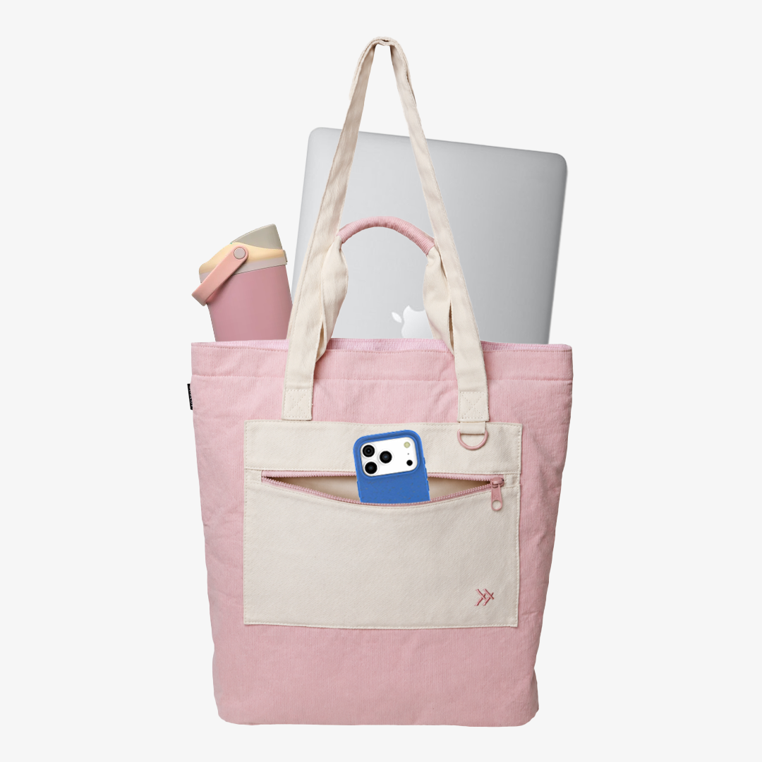 Utility Tote Bag – Rose Dust Corduroy – Thread®
