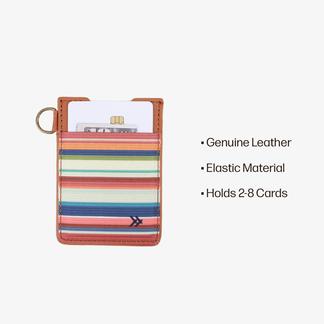 Vertical Leather Wallet Everyday Carry Set - Baja - Thread®