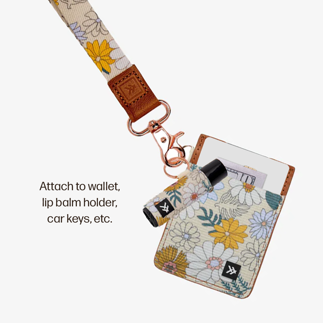 Vertical Leather Wallet Everyday Carry Set - Blossom - Thread®