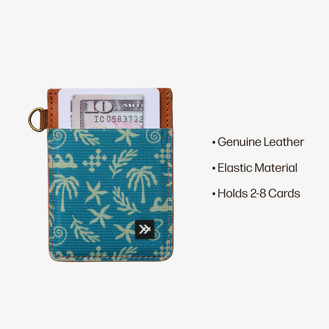 Vertical Leather Wallet Everyday Carry Set - High Tide - Thread®