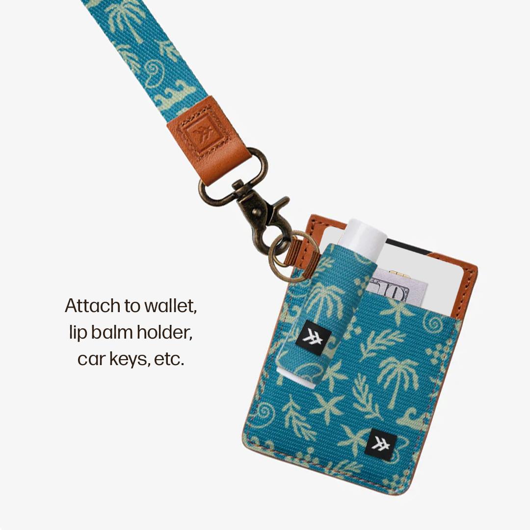 Vertical Leather Wallet Everyday Carry Set - High Tide - Thread®