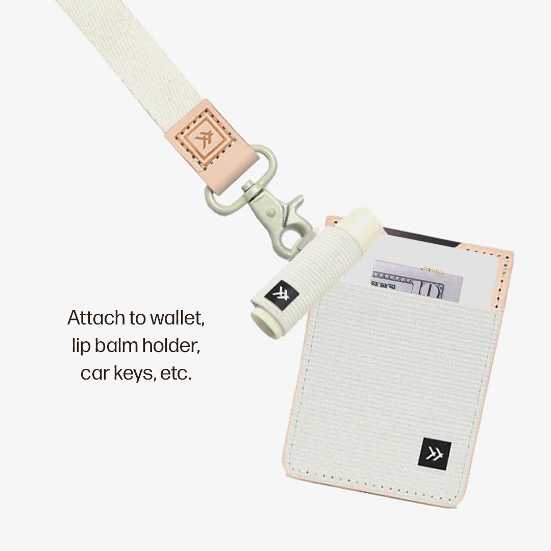 Vertical Leather Wallet Everyday Carry Set - Off White - Thread®