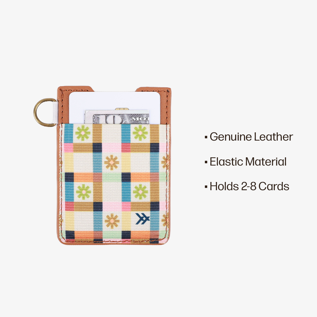 Vertical Leather Wallet Everyday Carry Set - Picnic - Thread®