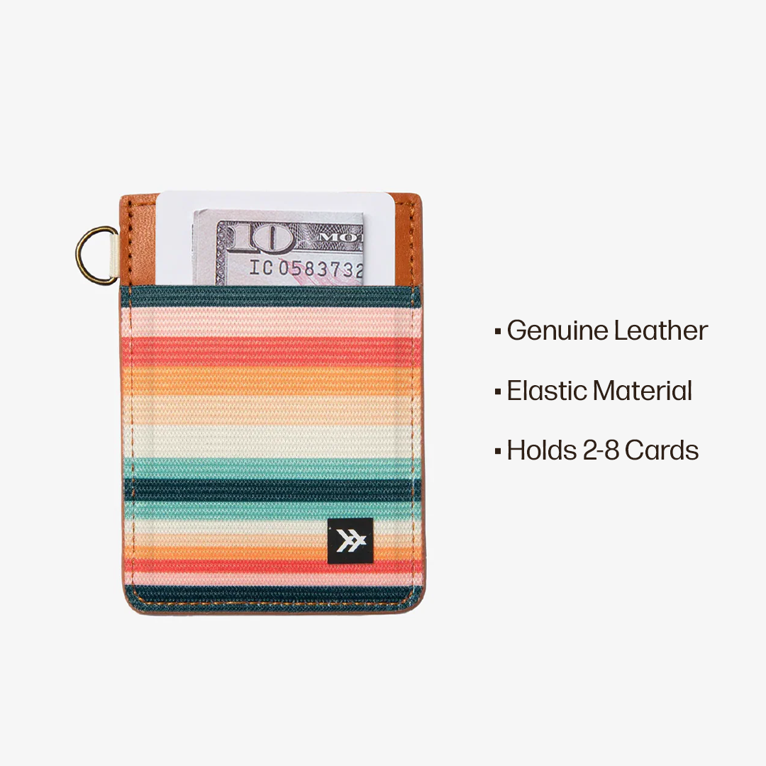 Vertical Leather Wallet Everyday Carry Set - Renae - Thread®