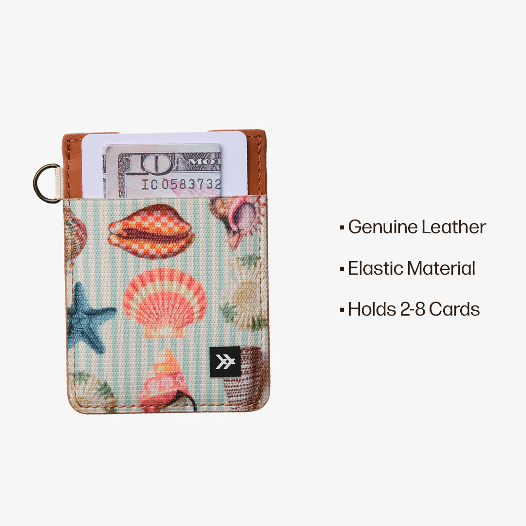 Vertical Leather Wallet Everyday Carry Set - Shells - Thread®