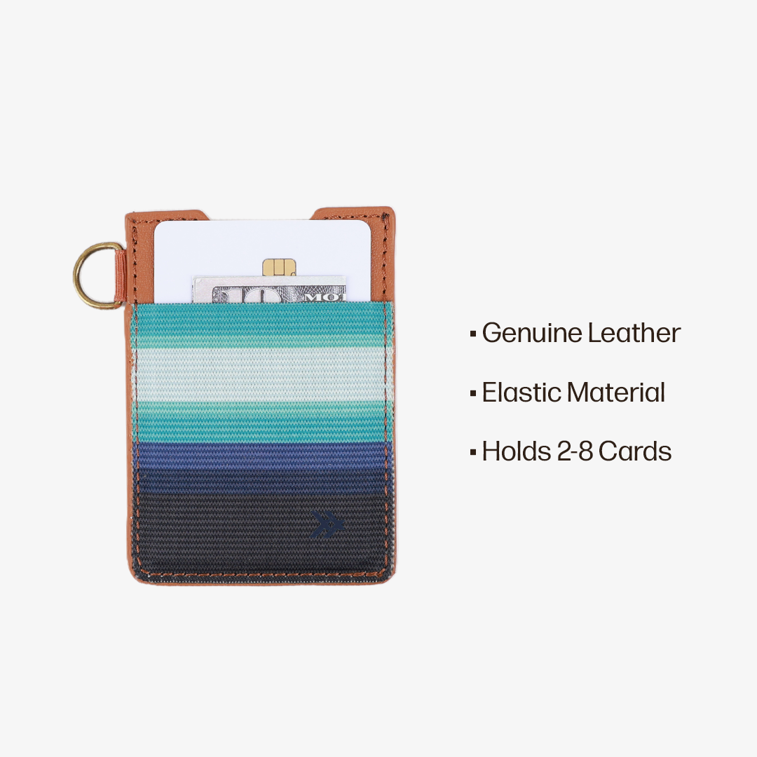 Vertical Leather Wallet Everyday Carry Set - Swell - Thread®