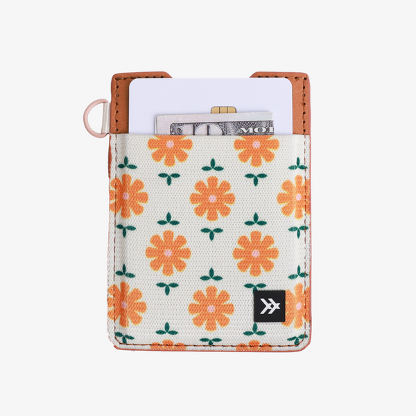 Vertical Leather Wallet - Daisy - Thread®