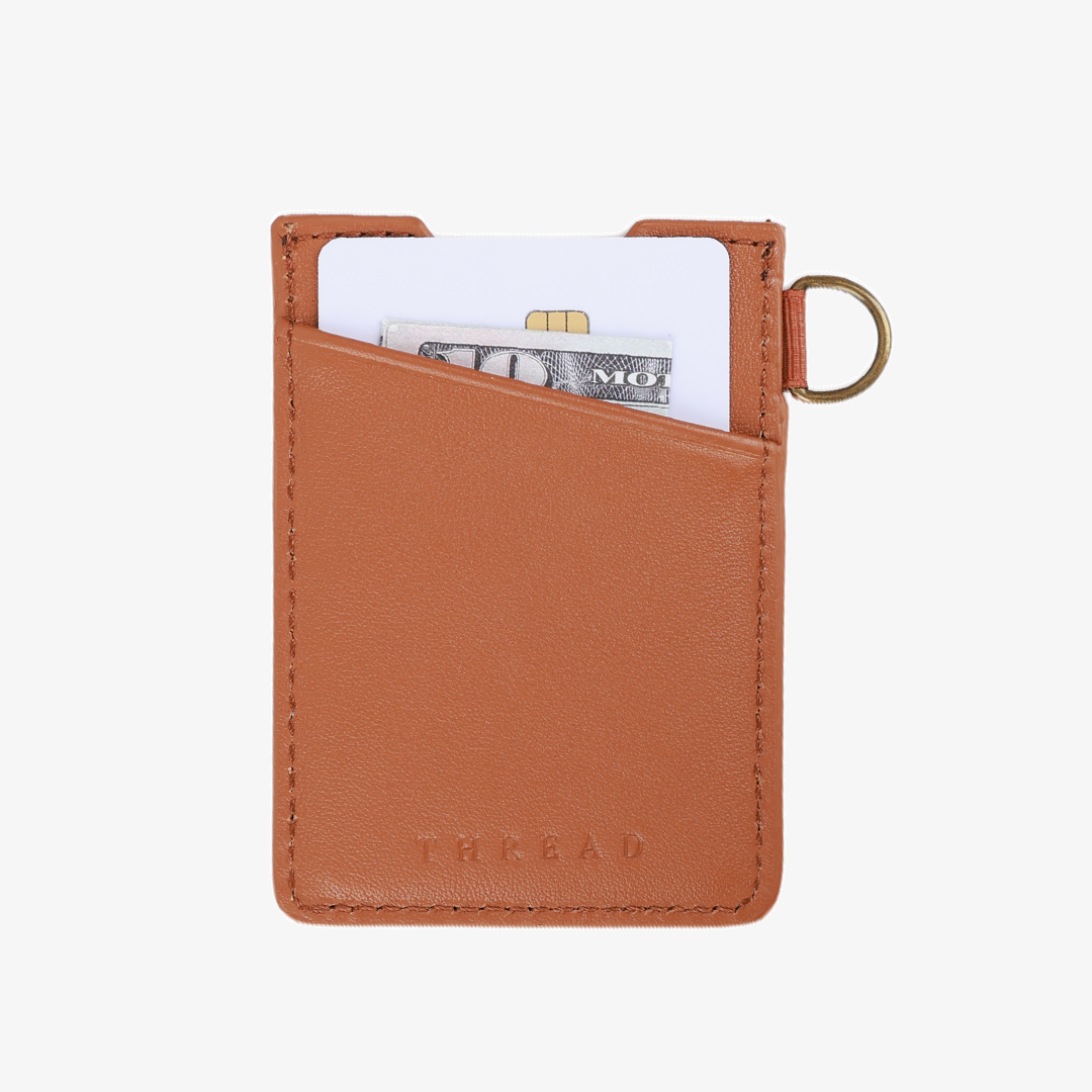 Vertical Leather Wallet - Baja - Thread®