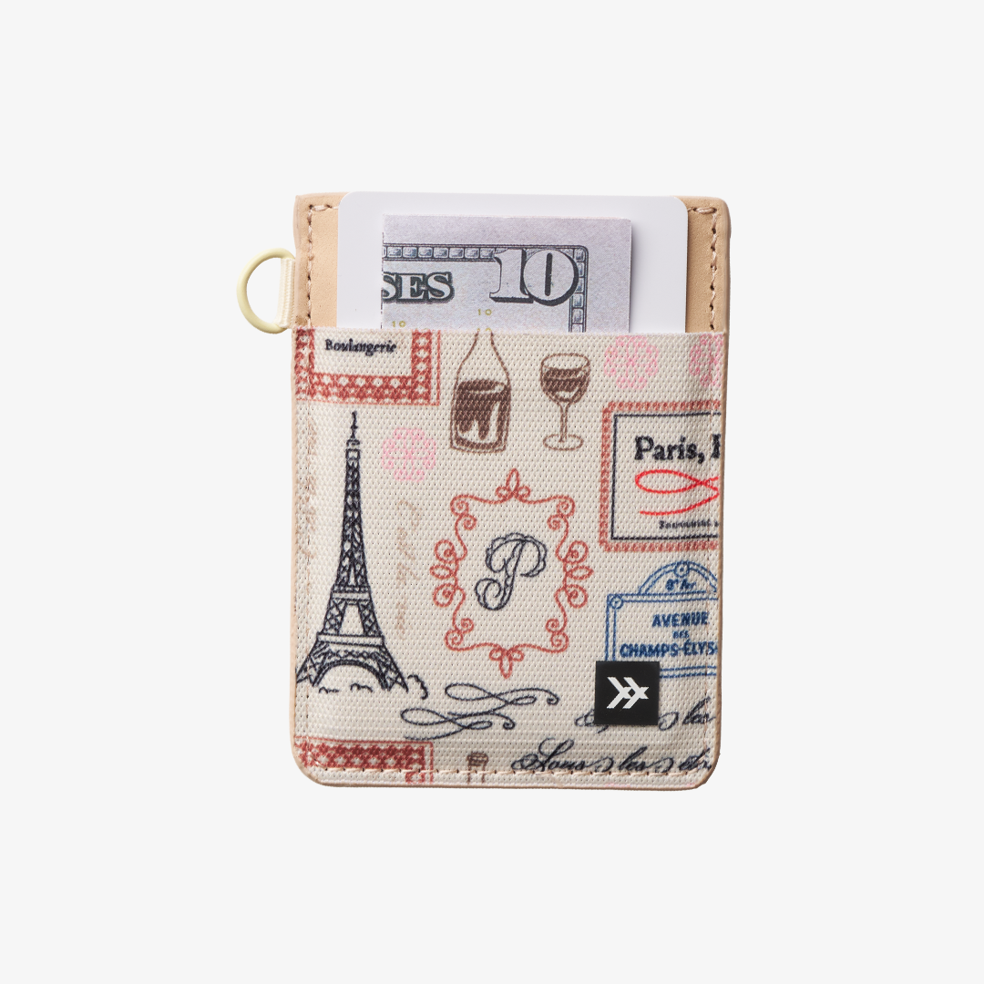 Vertical Leather Wallet - Paris - Thread®