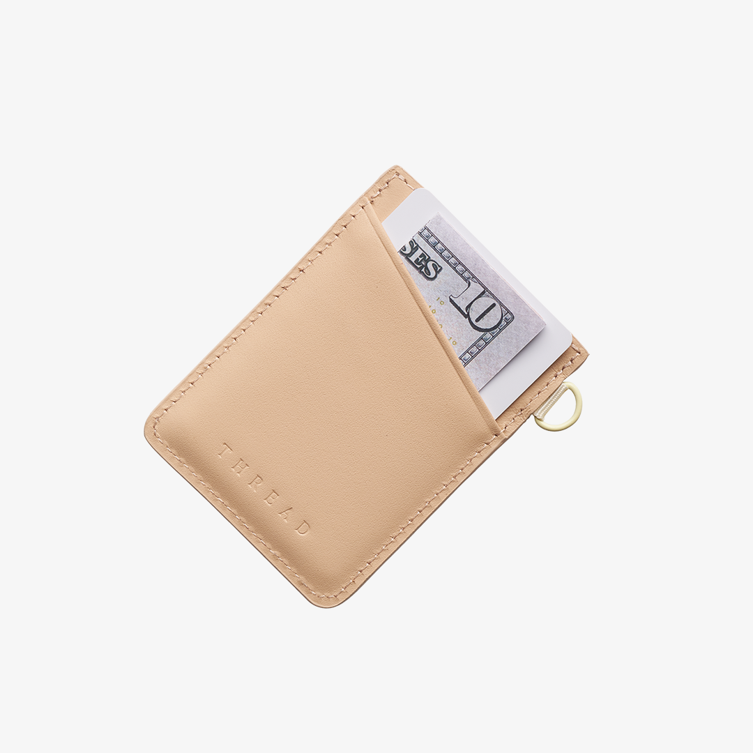 Vertical Leather Wallet - Paris - Thread®