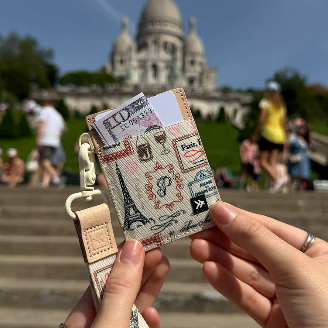 Vertical Leather Wallet - Paris - Thread®
