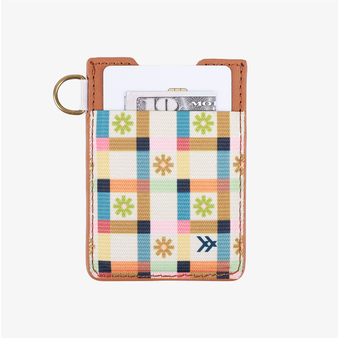 Vertical Leather Wallet - Picnic - Thread®