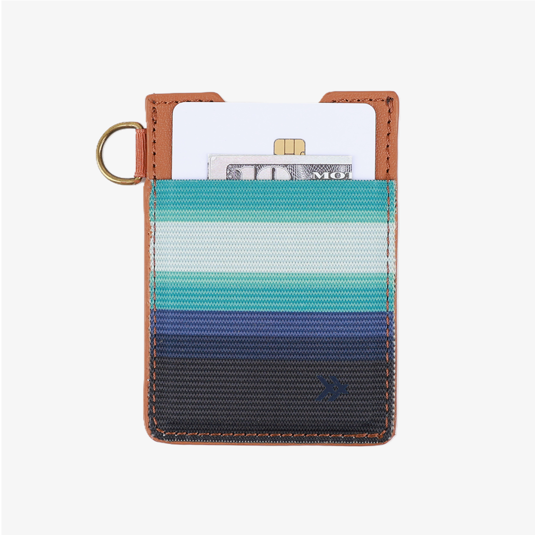 Vertical Leather Wallet - Swell - Thread®