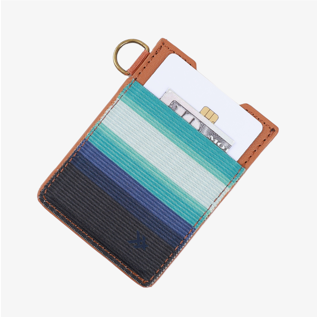 Vertical Leather Wallet - Swell - Thread®