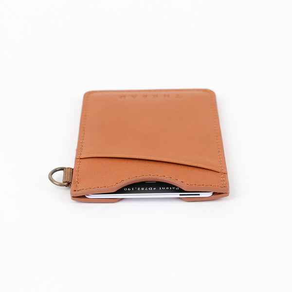 Vertical Leather Wallet - High Tide - Thread®