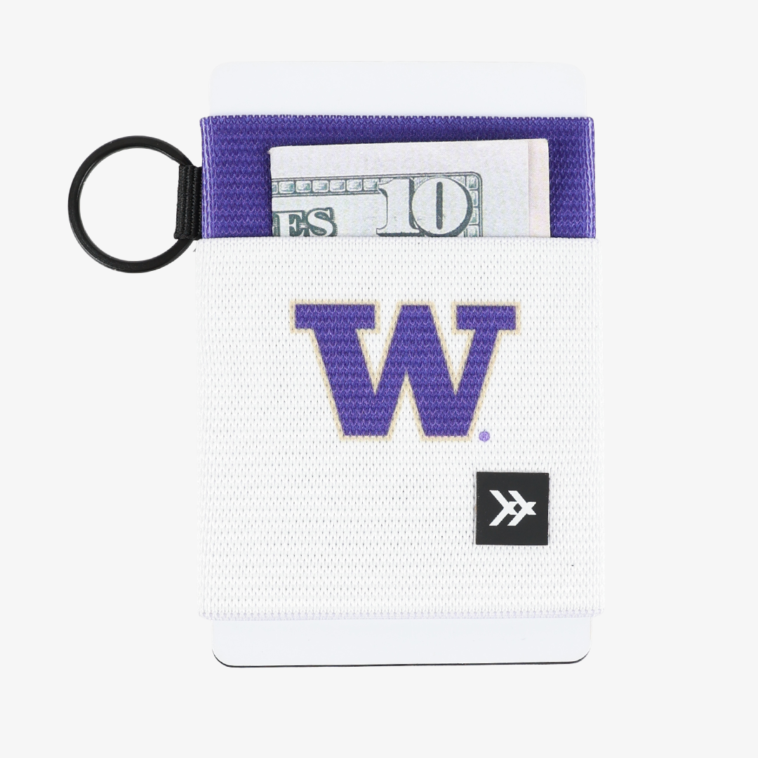 University of Washington White - Elastic Wallet