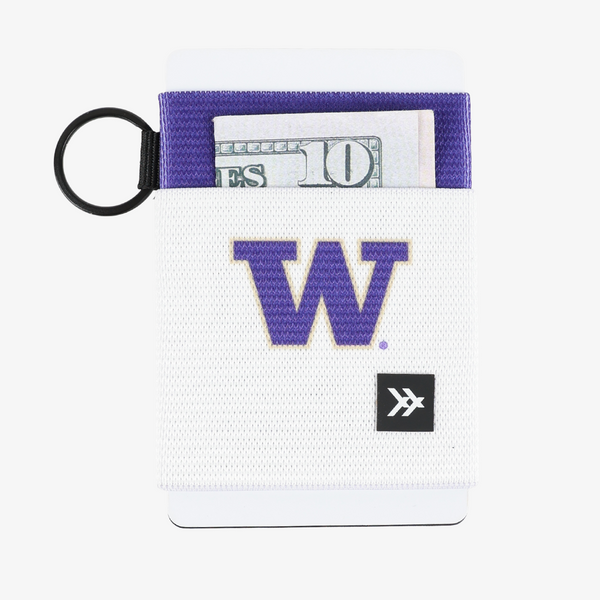 University of Washington White - Elastic Wallet