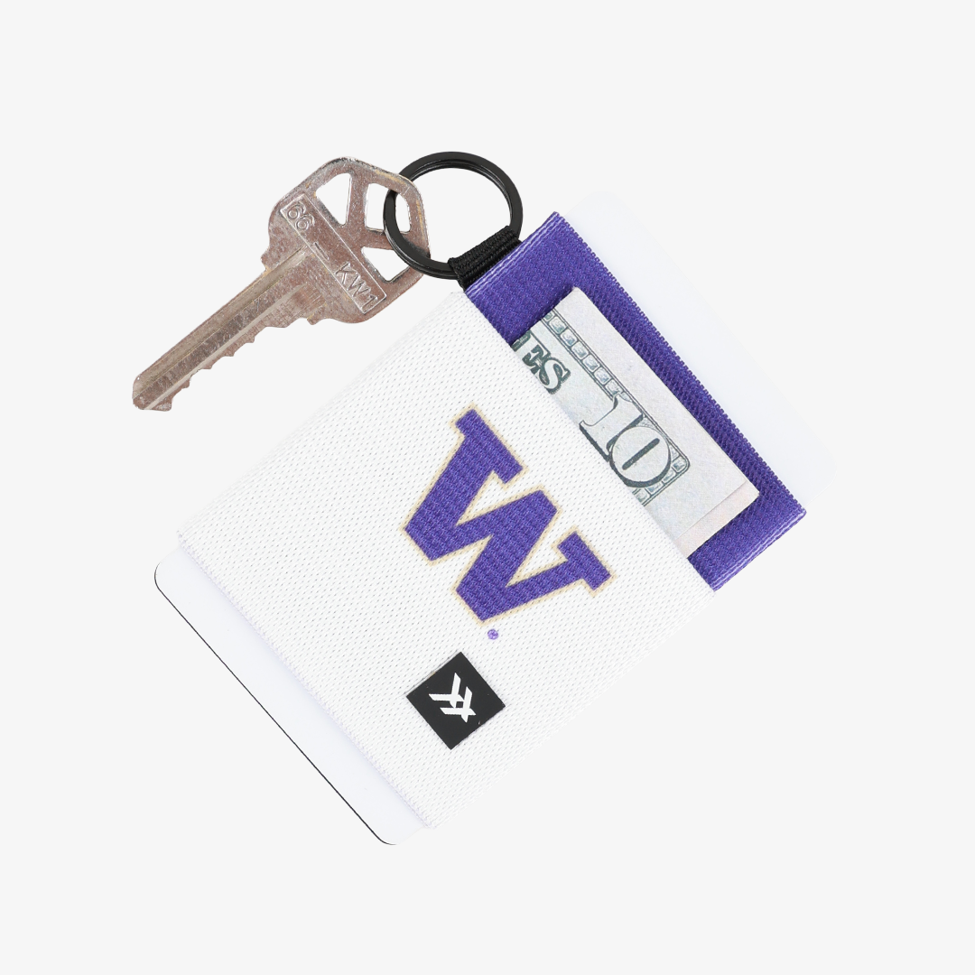 University of Washington White - Elastic Wallet