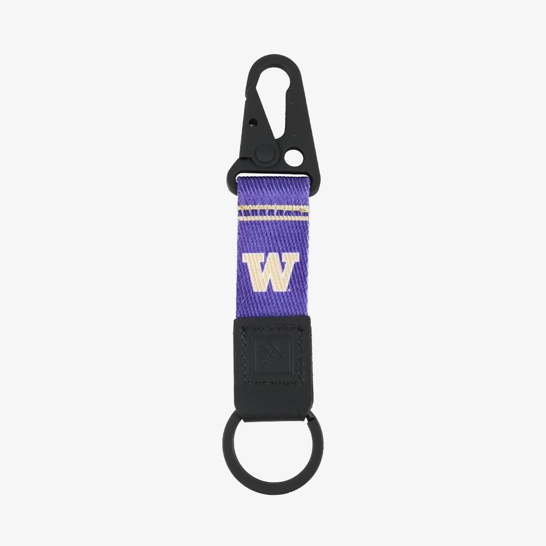 University of Washington Purple - Keychain Clip