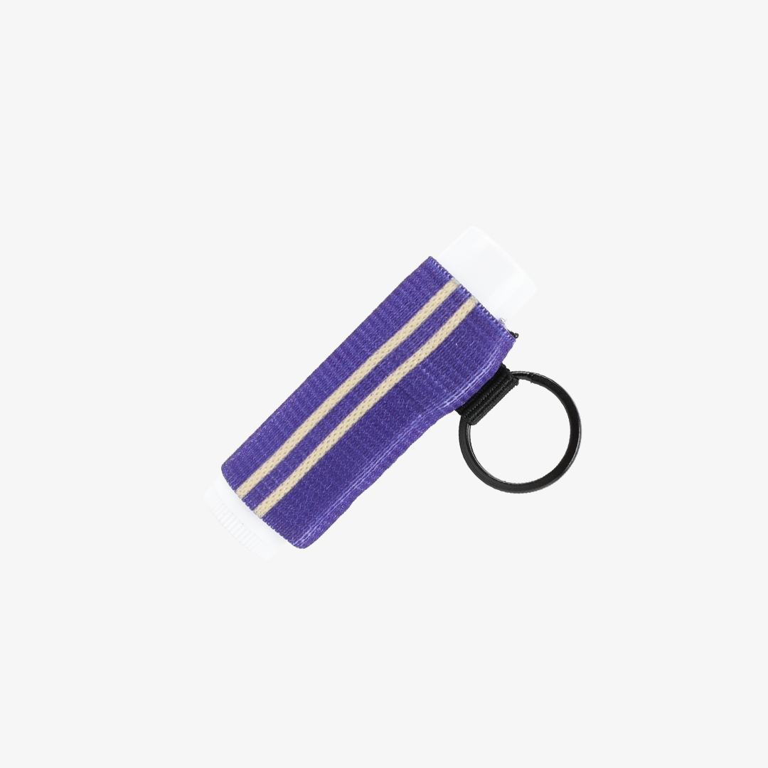 Chapstick Holder Keychain - University of Washington Purple - Thread®