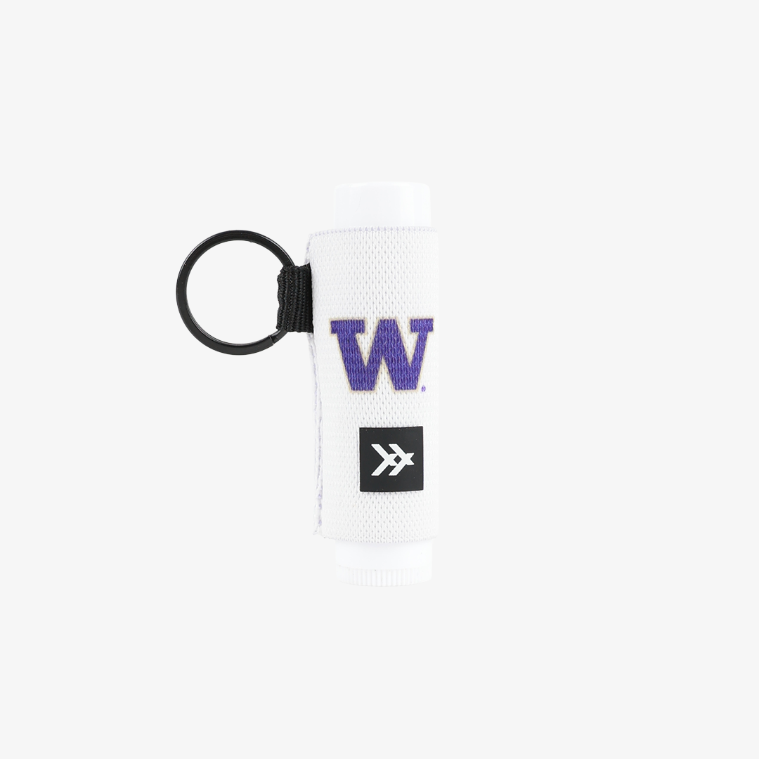 Chapstick Holder Keychain - University of Washington White - Thread®