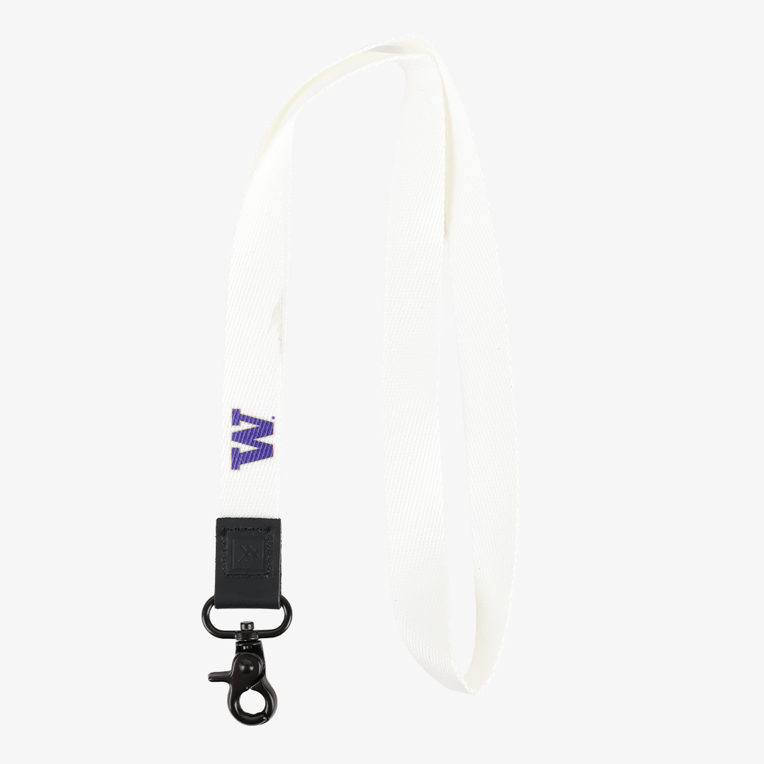 Neck Lanyard - University of Washington White - Thread®