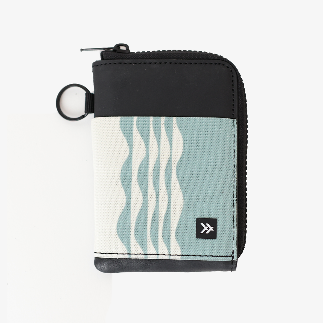 Zipper Wallet - Wavy - Thread®