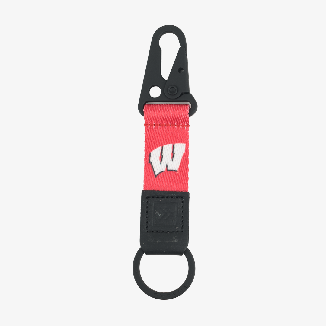 Keychain Clip - Wisconsin Red - Thread®