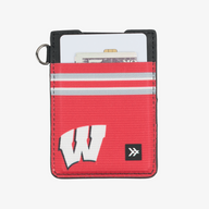 Wisconsin Red - Vertical Leather Wallet