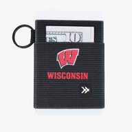 Elastic Wallet - Wisconsin Black - Thread®