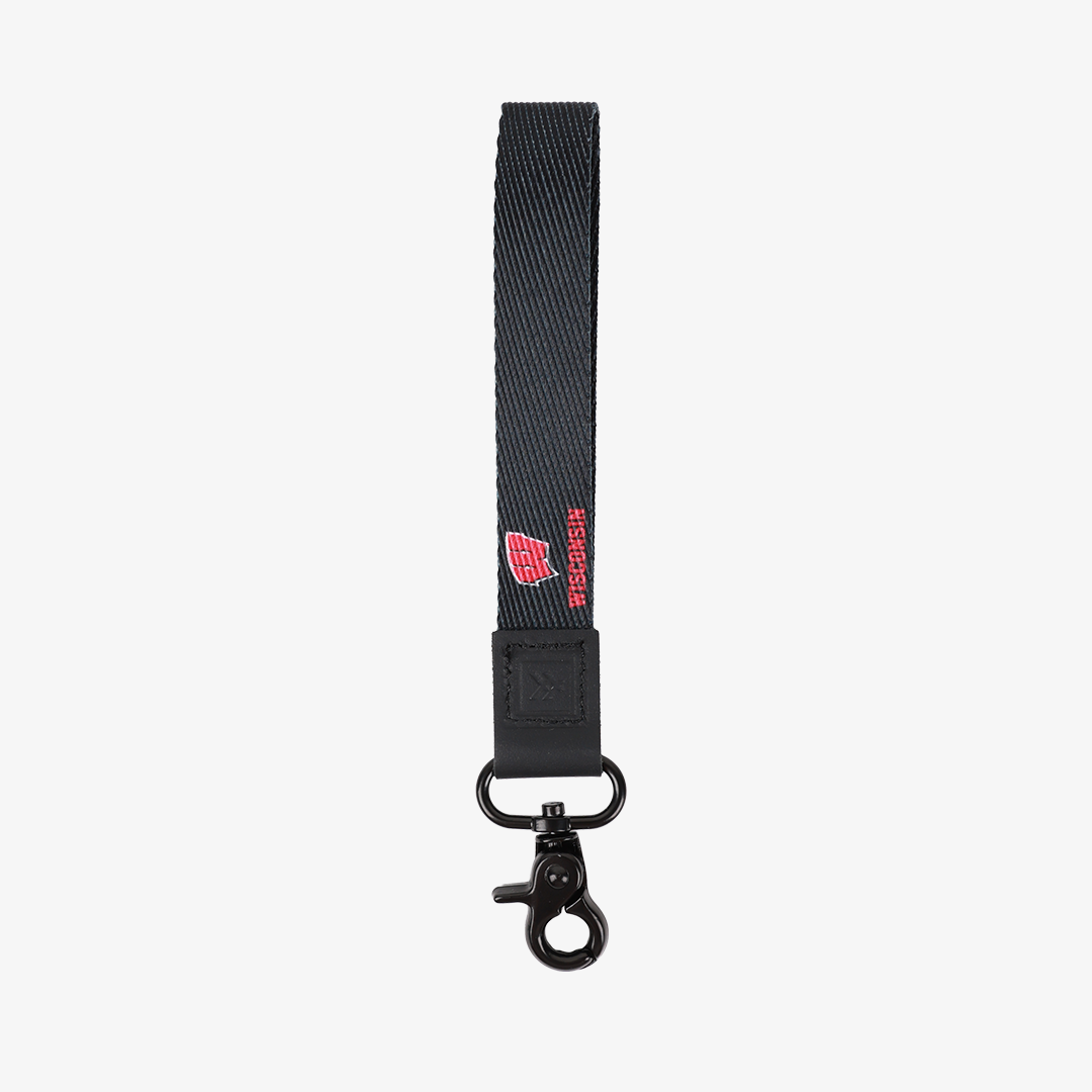Wristlet Keychain - Wisconsin Black - Thread®