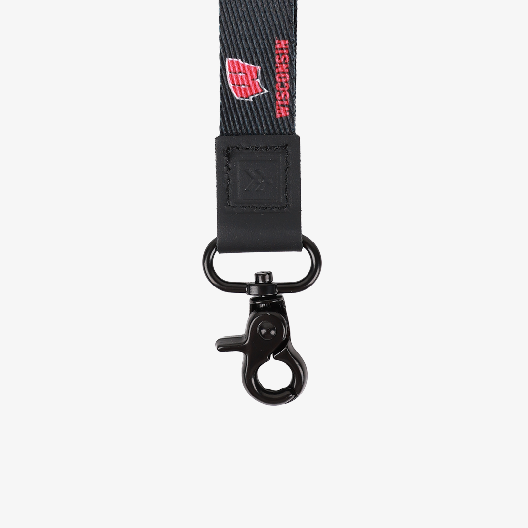 Wristlet Keychain - Wisconsin Black - Thread®