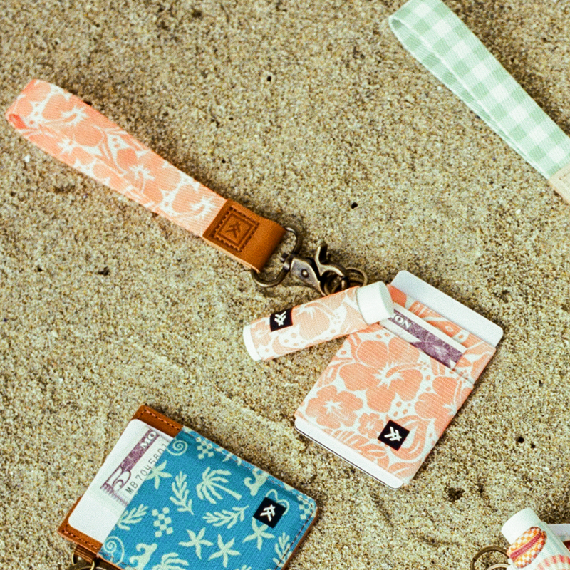 Wristlet Keychain - Coral Crush - Thread®