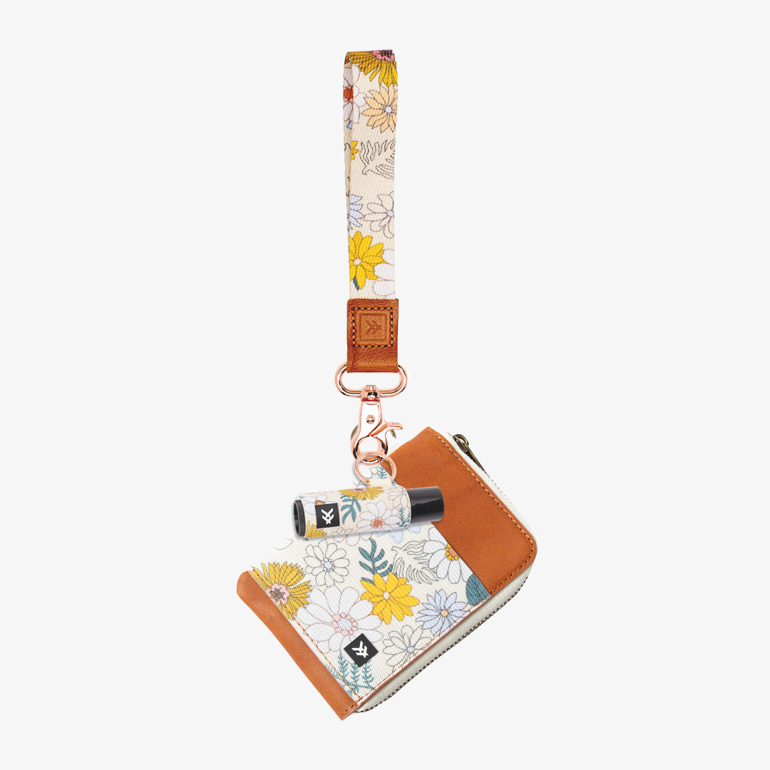 Leather Zip Wallet Everyday Carry Set - Blossom - Thread®