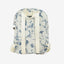 Blue and white floral mini backpack
