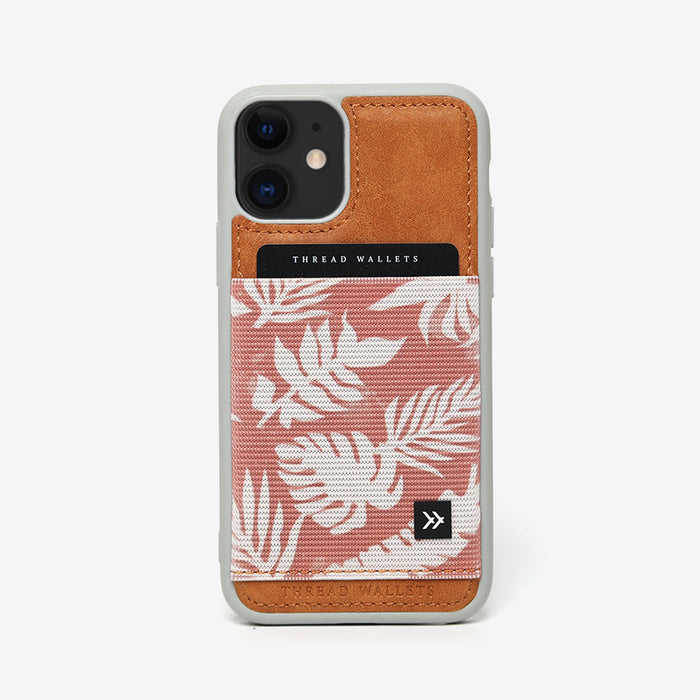 Cabana | Phone Case Wallet | Pink/White/Brown