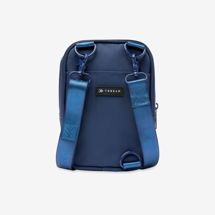 Navy bag with navy straps