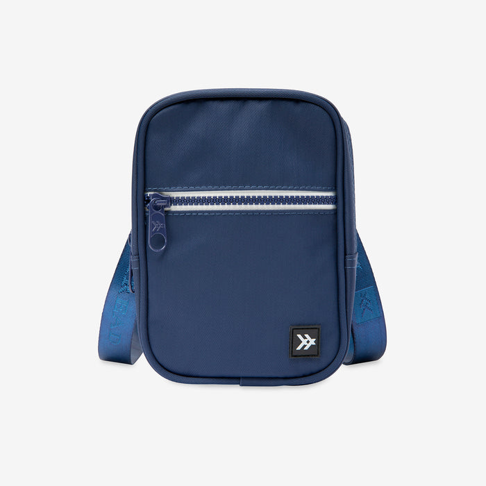 Navy bag with navy straps